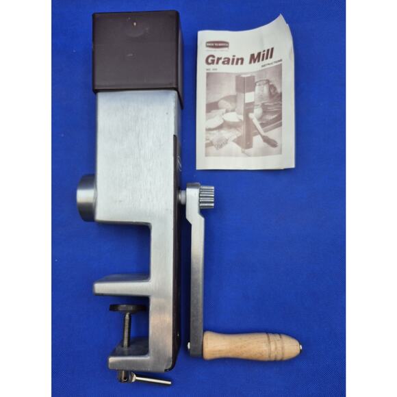 Back to Basics 555 Manual Grain Mill Hand Crank Instructions NEW No Box - Picture 1 of 7